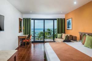 The Melia Ocean View Rooms at Melia Cozumel Golf All Inclusive Resort 